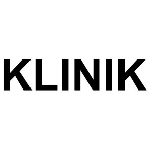 KLINIK - folietekst - Bogstavhjde: 1,5 cm