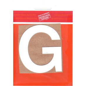 G - selvklbende tal HVID 80 mm