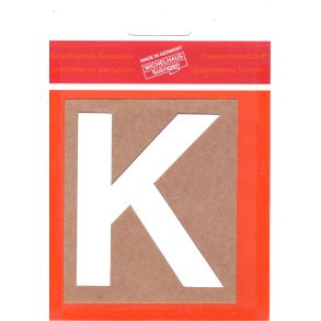 K - selvklbende tal HVID 80 mm