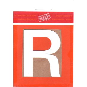 R - selvklbende tal HVID 80 mm