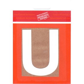 U - selvklbende tal HVID 80 mm