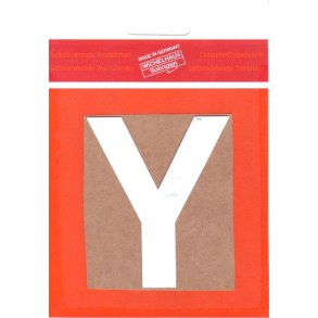 Y selvklbende tal  HVID 15 mm  - leveres i bdt. a 10 stk