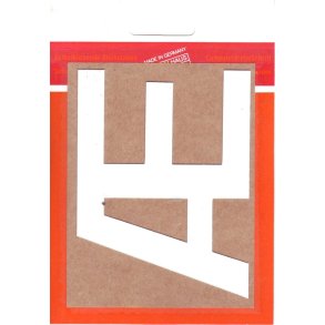  selvklbende tal  HVID 15 mm  - leveres i bdt. a 10 stk