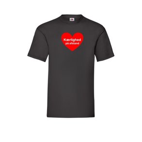 T-shirts -  k�rlighed p� afstand