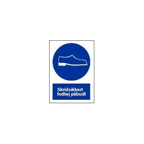 Skridsikker fodt�j p�budt, selvkl�bende 210x297