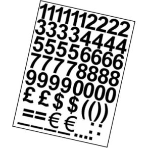 talark - talhjde:  30 mm selvklbende sort